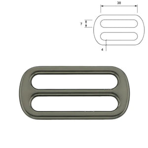 Schieber, Versteller grau