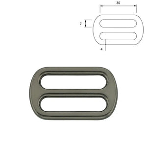 Schieber, Versteller grau