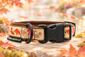 Halsband „Autumn Koi“ Klick / Sofortkauf / Innenumfang ca. 23.5 - 27 cm