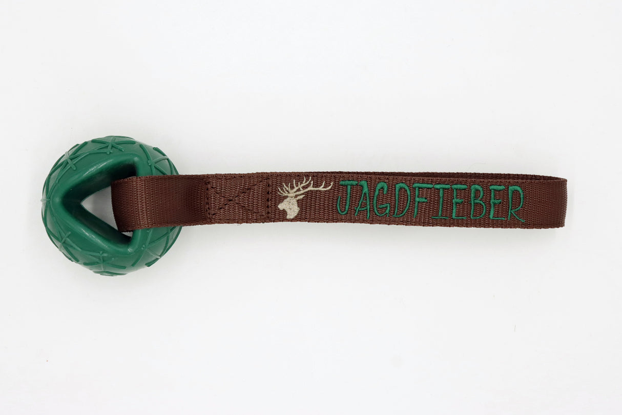 Jagdfieber MOBY SOFTBAITS Ball 7 x 6 cm / Total Länge ca. 30 cm  / Bandbreite 2.5 cm / Schlaufe