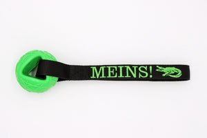 MEINS! MOBY SOFTBAITS Ball 7 x 6 cm  / Total Länge ca. 30 cm  / Bandbreite 2.5 cm / Schlaufe