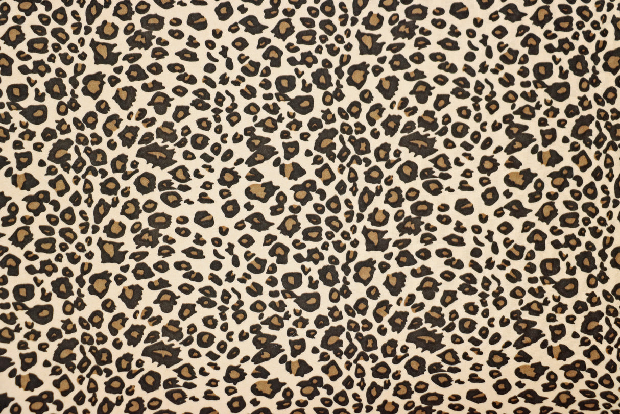 Neopren  Leopard / beidseitig Polyester kaschiert / 1.5 mm