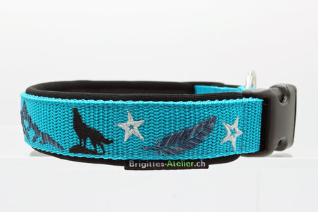 Halsband 'Ruf der Wildnis' Sky Edition / Sofortkauf / Innenumfang ca. 37-42 cm