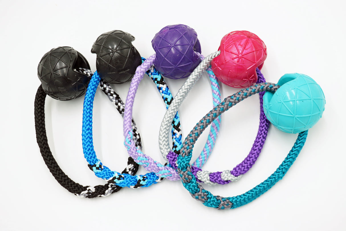 MOBY SOFTBAITS Ball 7 x 6 cm mit Seil