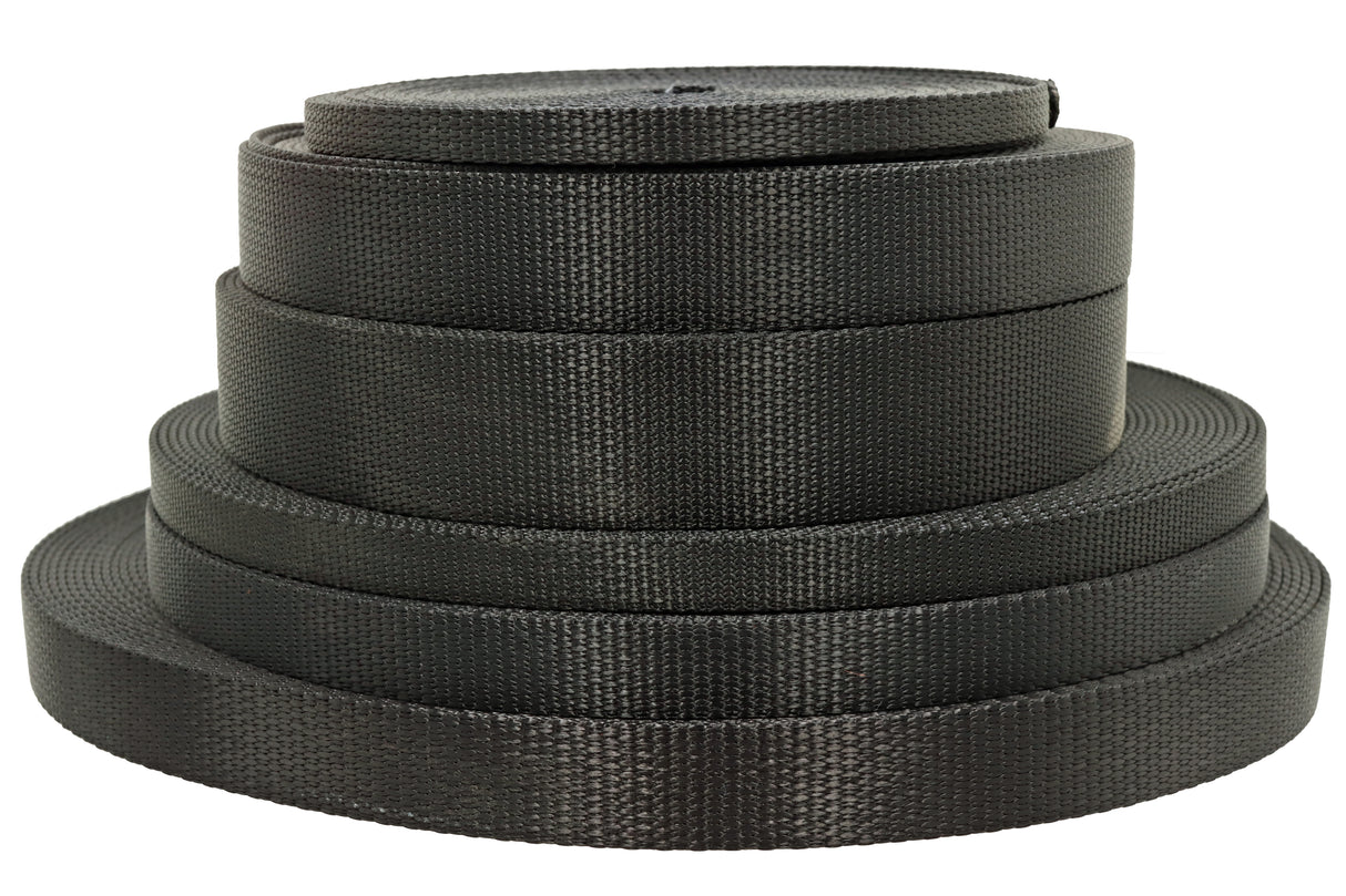 Polyamid Gurtband schwarz  899 ( PA ) 2.1 mm