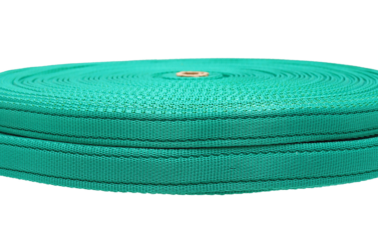Cushion Gurtband emerald green / mit 1.8 m Stärke (PP)
