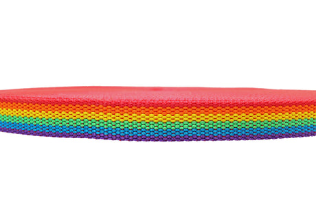 Polypropylen Gurtband regenbogen ( PP ) 2.1 mm