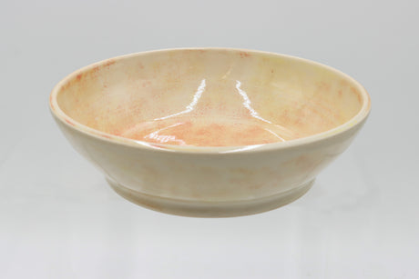 Keramikschale „Sonnenblüte“ – Gelb & Rosé