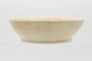 Keramikschale „Sonnenblüte“ – Gelb & Rosé