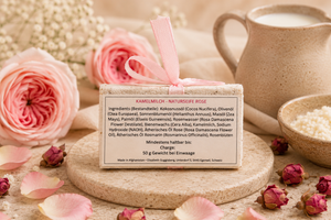 Naturseife Kamelmilch / Rose 50 g OHNE PALMÖL