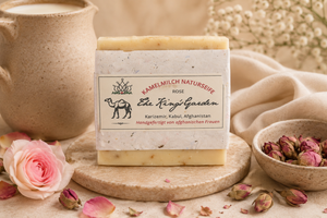 Naturseife Rose 100 g mit Kamelmilch OHNE PALMÖl