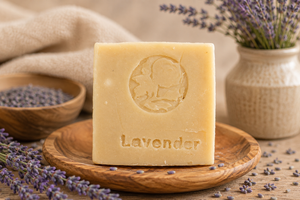 Naturseife Lavendel 50 g mit Kamelmilch OHNE PALMÖL