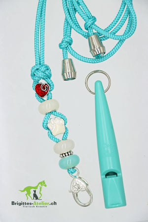 Design-Pfeifenband Niara - helles Wasser