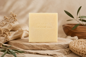 Naturseife Kamelmilch / Weihrauch und Orange 100 g OHNE PALMÖL
