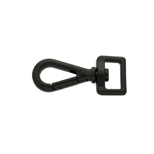 Schnappkarabiner schwarz
