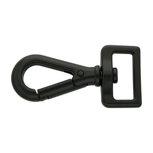 Schnappkarabiner schwarz