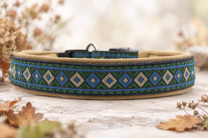 Halsband „Earth Spirit“  Zugentlastung/ Sofortkauf / Innenumfang ca. 41-49 cm