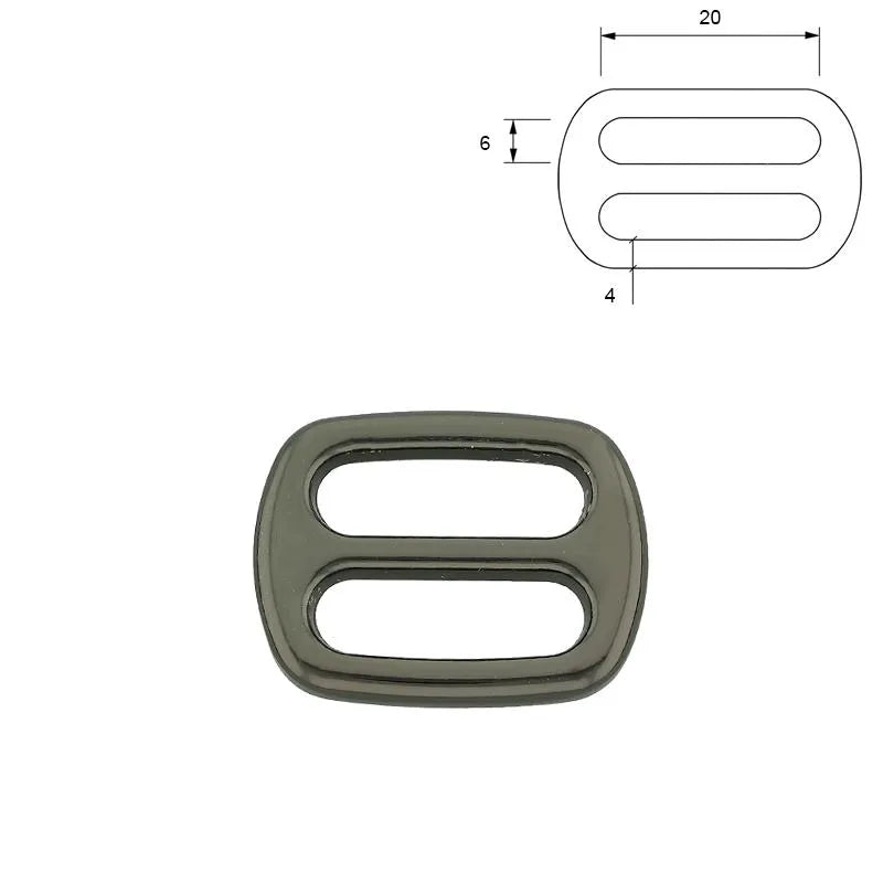 Schieber, Versteller grau