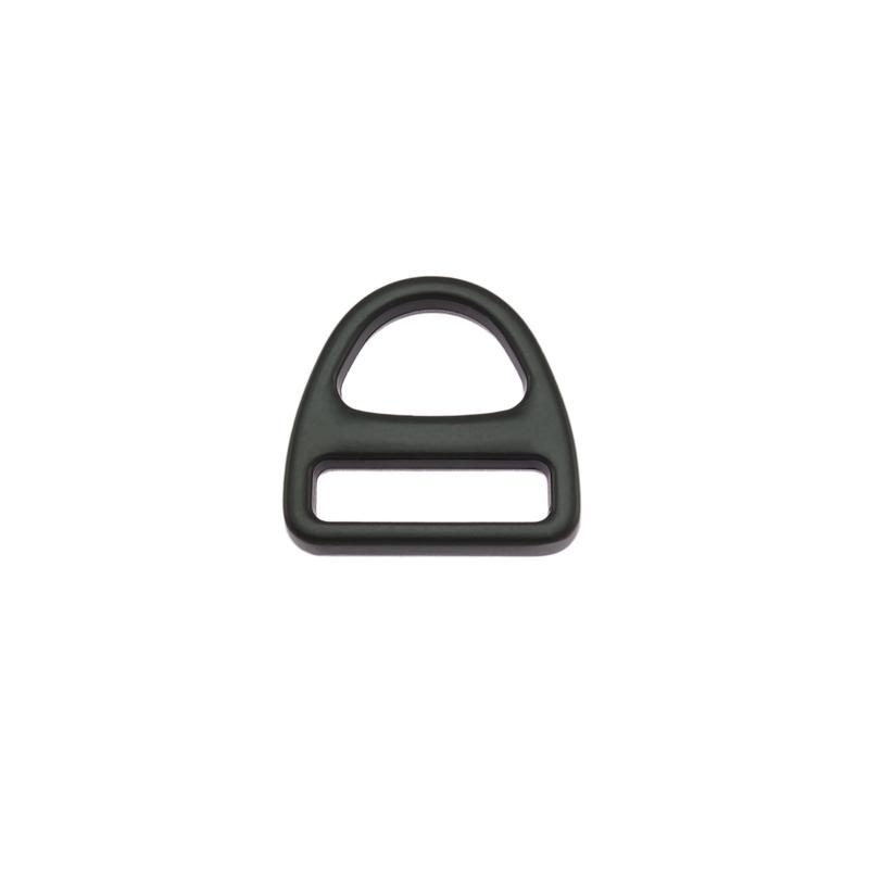 Dreieckiger D-Ring schwarz