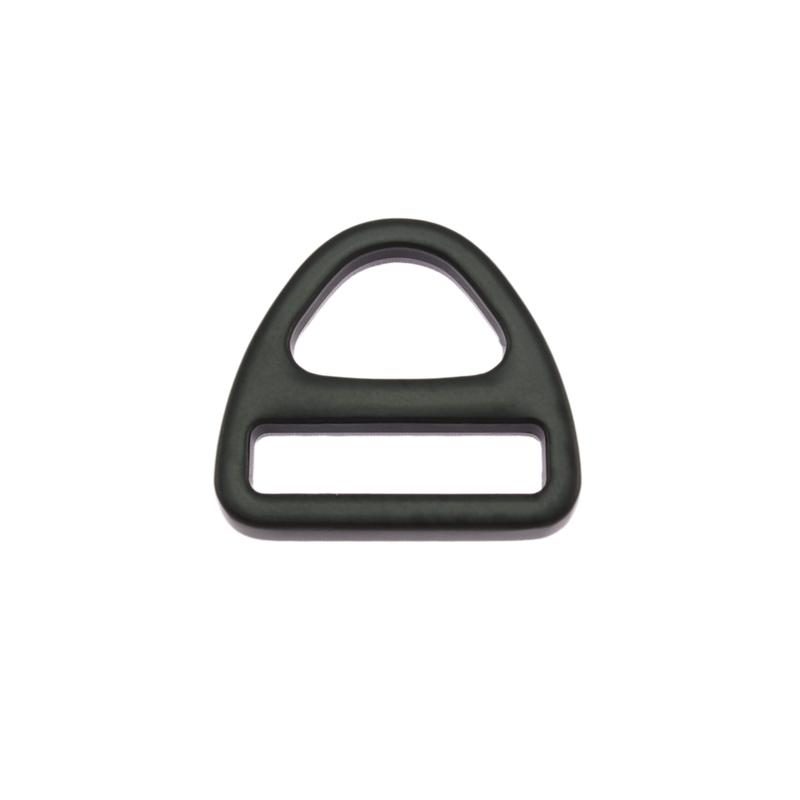 Dreieckiger D-Ring schwarz