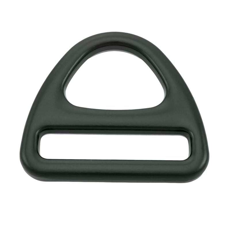 Dreieckiger D-Ring schwarz