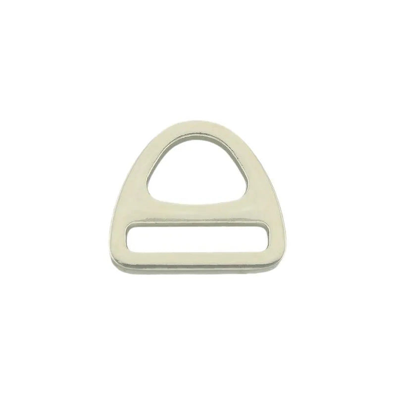 Dreieckiger D-Ringe vernickelt
