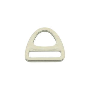 Dreieckiger D-Ringe vernickelt