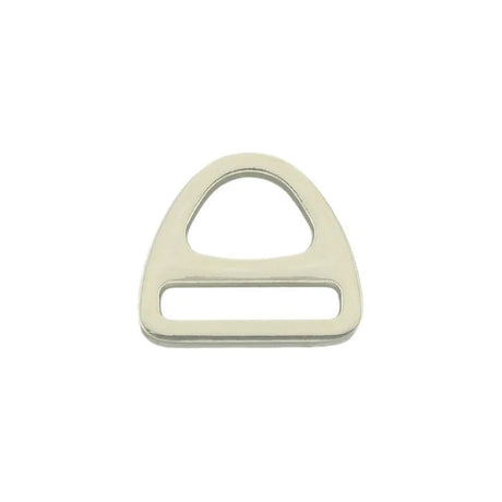 Dreieckiger D-Ringe vernickelt