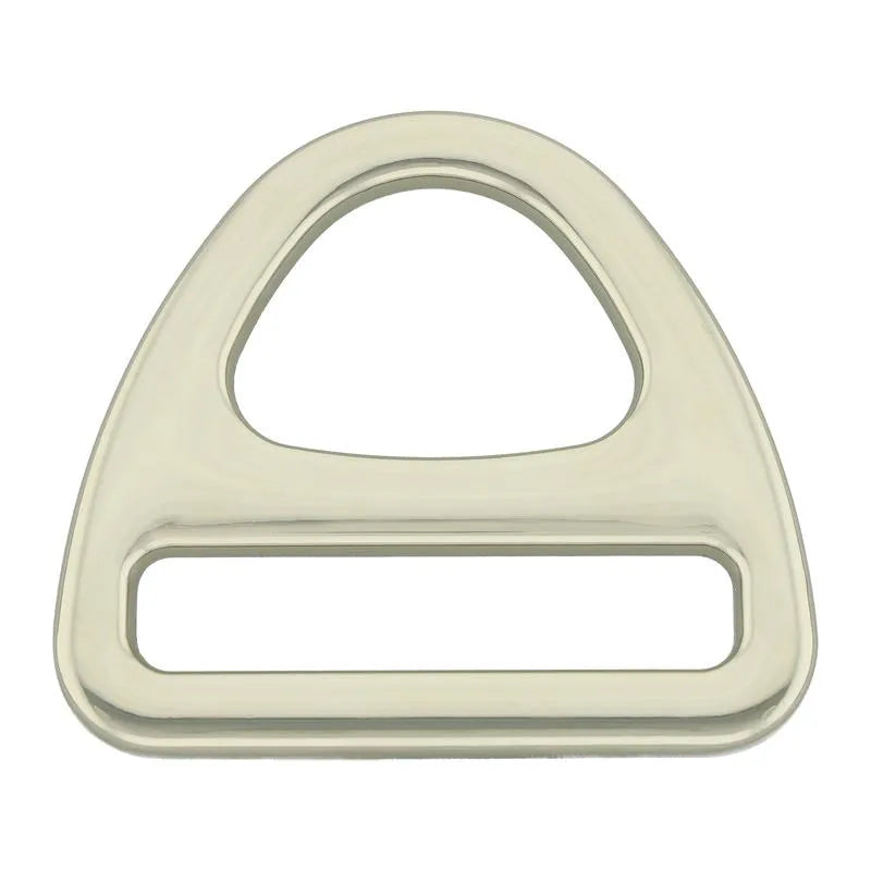 Dreieckiger D-Ringe vernickelt