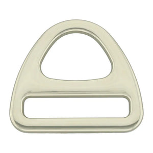 Dreieckiger D-Ringe vernickelt