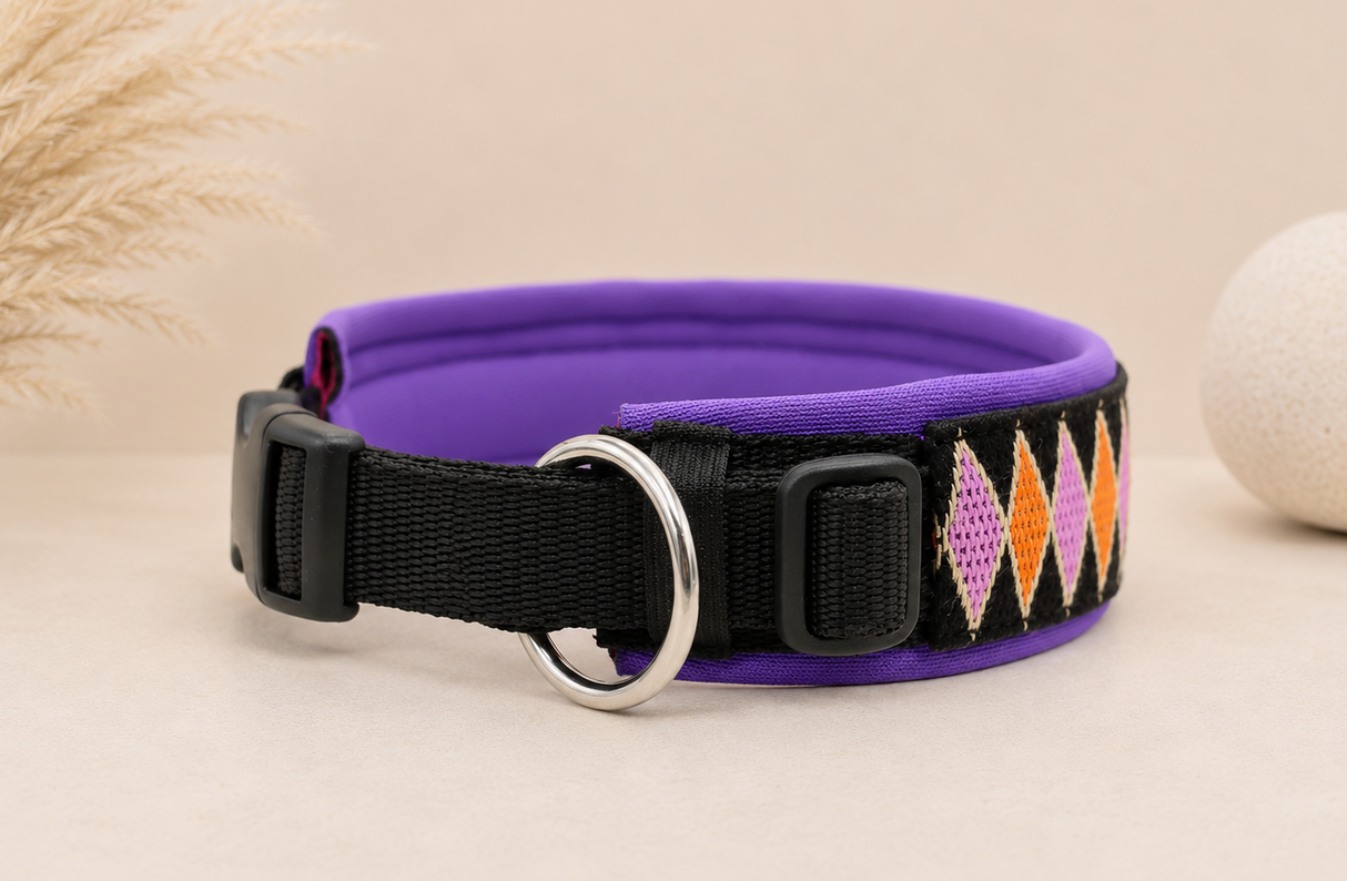 Halsband „Leyl“ Zugentlastung / Sofortkauf / Innenumfang ca. 31 - 34 cm