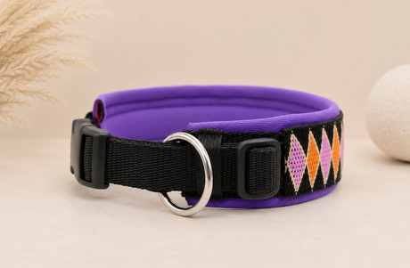 Halsband „Leyl“ Zugentlastung / Sofortkauf / Innenumfang ca. 31 - 34 cm