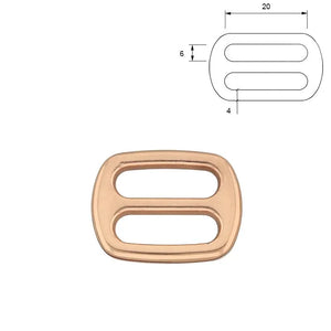 Schieber, Versteller roségold